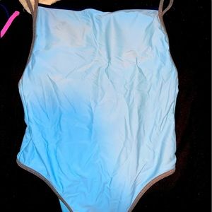 Light blue one piece